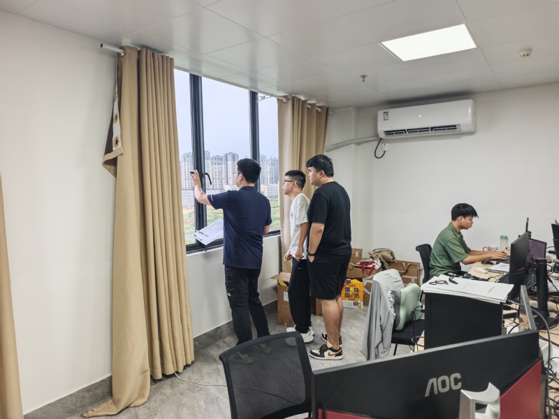 桂电南宁研究院开展暑假前园区安...